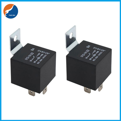 PCB Type Power 12V 24V DC 4 5 PIN 40A Normal Open Automotive Relay For Universal Car