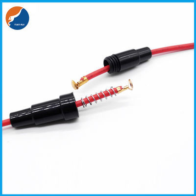 R3-32 5x20mm Inline Fuse Holder 10A 250VDC Bakelite Wire Screw Type